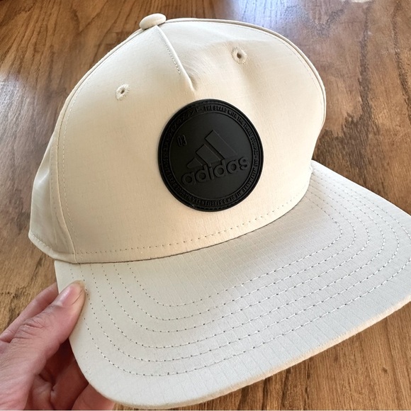 Adidas Affiliate II Light Beige Adjustable SnapBack Cap Hat - Picture 6 of 7